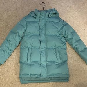 ❗️LANDS END Kids Wide Channel Puffer Parka Jacket-Kids 10/12-Perfect Condition